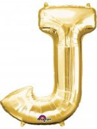 Picture of GOLD LETTER  J 16 INCH
